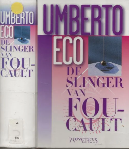 Nu Kopen De Slinger van Foucault Umberto Eco 5 January 1932 – 19 February 2016) was an Italian novelist, literary critic, Vertaald door Frank van Lamoen