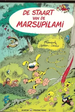De staart van de Marsupilami Franquin Regie en de tekst van Greg & tekeningen van Baten Gratis Verzending