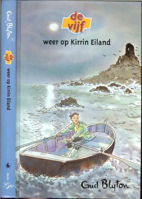 Direct Beschikbaar De Vijf 6 Weer op Kirrin EilandBlyton, Enid . Illustrator Sidobre Jean Vertaling J.H. Gever illustraties Julius Ros Omslagontwerp en Zetwerk Marius Brouwer te Haarlem