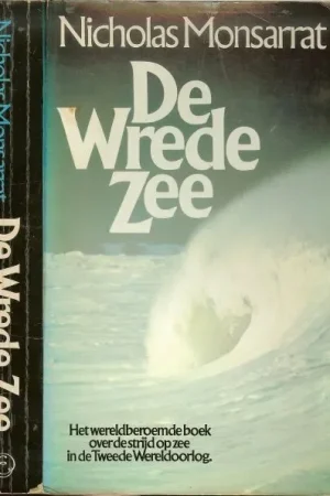 Aanbieding De Wrede Zee het wereldberoemde boek , een waar verhaal over de strijd op zee van de marine in de tweede wereldoorlog