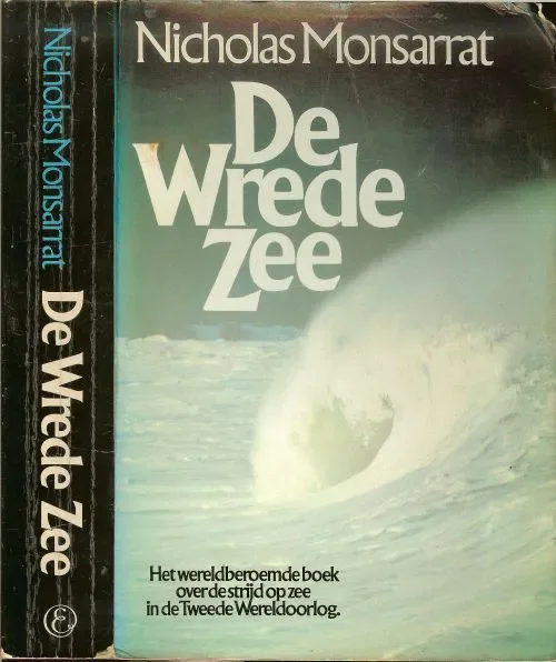Aanbieding De Wrede Zee het wereldberoemde boek , een waar verhaal over de strijd op zee van de marine in de tweede wereldoorlog