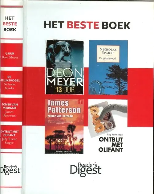 Actieprijs Deon Meyer 13 uur .. Zomer van verraad .. De geluksvogel .. Ontbijt met olifant Deel 278