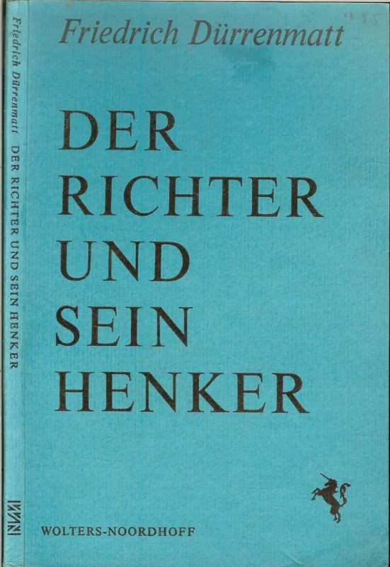 Gratis Verzending Der Richter und sein Henker Durrenmatt, Friedrich