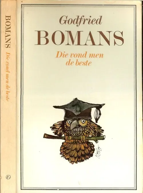 Express Levering Die vond men de Beste Bomans, Godfried .. Omslagontwerp en is geïllustreerd door Stefan Mesker