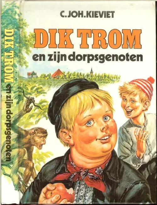 Veilige Betaling Dik Trom .. En zijn dorpsgenoten Kieviet, C.Joh. met illutraties van .. Joh. Braakensiek,