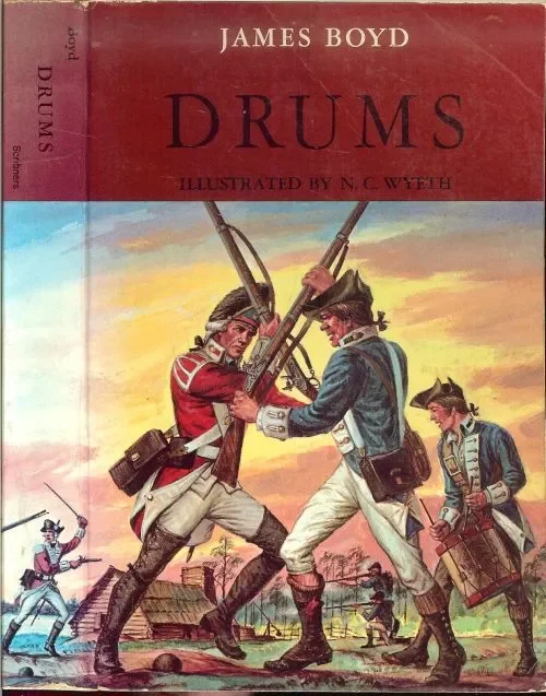 Hoge Kwaliteit Drums.Boyd, James Illustrated by N.C. Wyeth en Rijk geillustreerd with Pen Drwaings