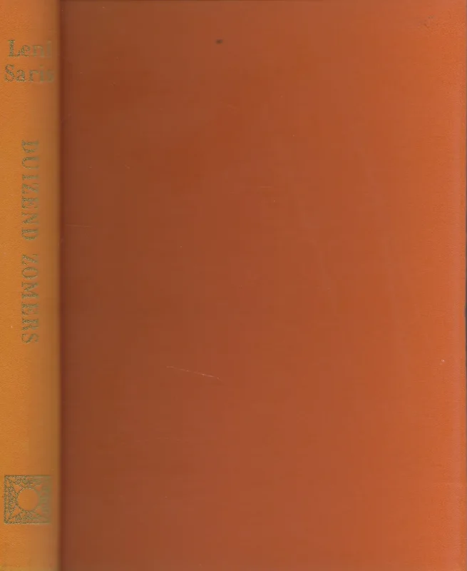 Duizend Zomers Saris Leni Helena Barbara Wilhelmina (Leni) Saris (Rotterdam, 23 september 1915 – Rotterdam, 9 december 1999) was een Nederlandse schrijfster van meisjesboeken Omslag van Herson Koopje