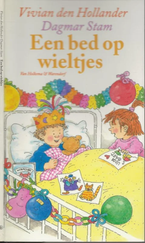 Een bed op Wieltjes Vivian den Hollander (1953) werkte in het onderwijs voor ze fulltime schrijfster werd. en Dagmar Stam Populair