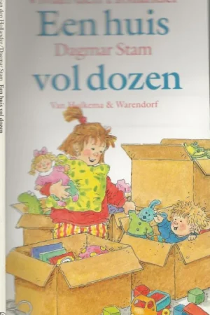 Beste Prijs Een huis vol Dozen Vivian den Hollander Illustraties van Dagmar Stam Omslagbelettering Toine Post