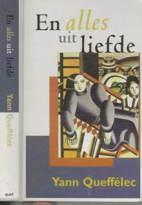 Gratis Retour En alles uit Liefde Queffelec Yann Omslagontwerp Studio Raster B.v.