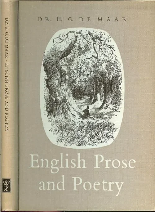 Rechtstreeks Van De Fabrikant English Prose and Poetry Dr. H.G. de Maar