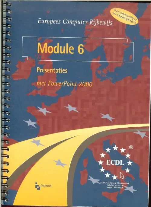Hoge Kwaliteit Europees Computer Rijbewijs – Module 6 Presentaties met PowerPoint 2000