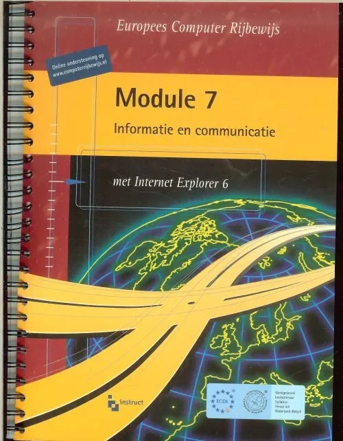 Koop Online Europees Computer Rijbewijs – Module 7 – Netwerk – informatiediensten met Internet Explorer 6is een boek van A.H. Wesdorp