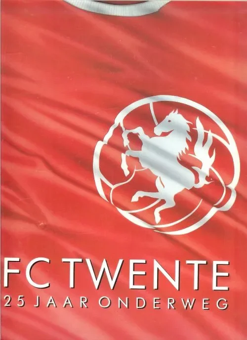 Dagaanbieding FC Twente, 25 Jaar Onderweg Geesing, Albert met Tekeningen van Dick Bruynesten & Wilfried Kalkman