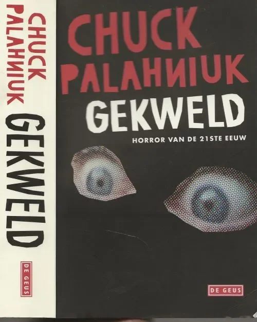 Seizoensaanbieding Gekweld Horror van de 21ste eeuw Palahniuk, Chuck. Nederlandse vertaling Jos den Bekker Omslagillustratie en Ontwerp Stef van Zimmeren – Riesenkind