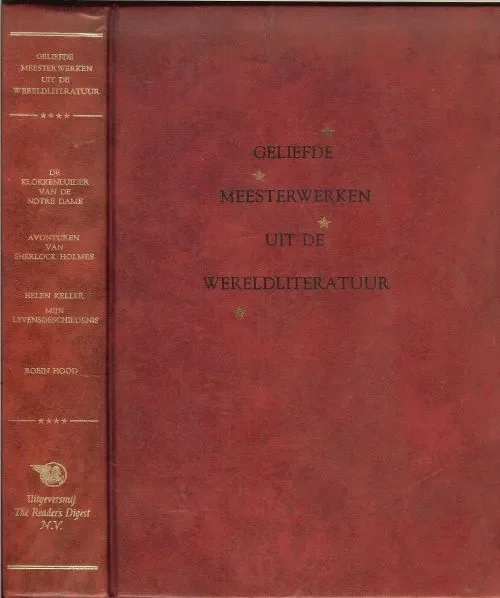 Geliefde Meesterwerken uit Wereldliteratuur .. De klokkenluider van de Notre-Dame – Avonturen van Sherlock Holmes – Mijn levengsgeschiedenis – Robin Hood Gratis Retour