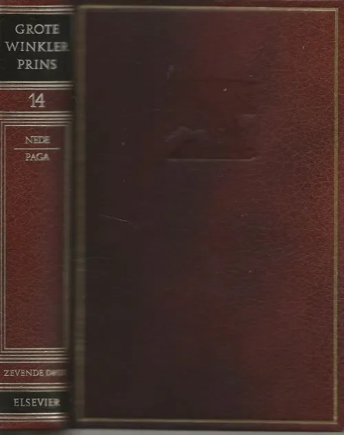 Grote winkler Prins Encyclopedie in 20 delen 7e Geheel nieuwe drukWiggers A.J. Dr. Prof en Prof. Dr. H. A. Lauwerier Hoofdredactie Beperkte Voorraad