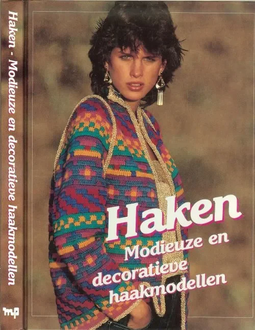 Haken. Modieuze en decoratieve haakmodellen. Scheepjeswol D.S. van Schuppen Gereduceerde Prijs