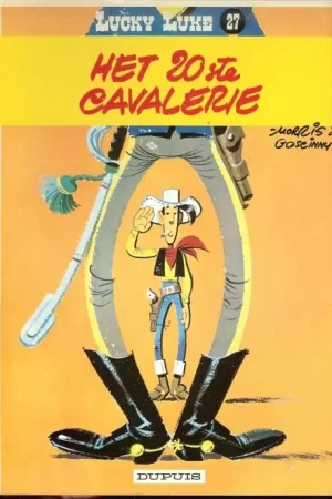 Het 20ste Cavalerie Lucky Luke 27Goscinny Rene Scenario (tekst) en Tekeningen van Morris Rechtstreeks Van De Fabrikant