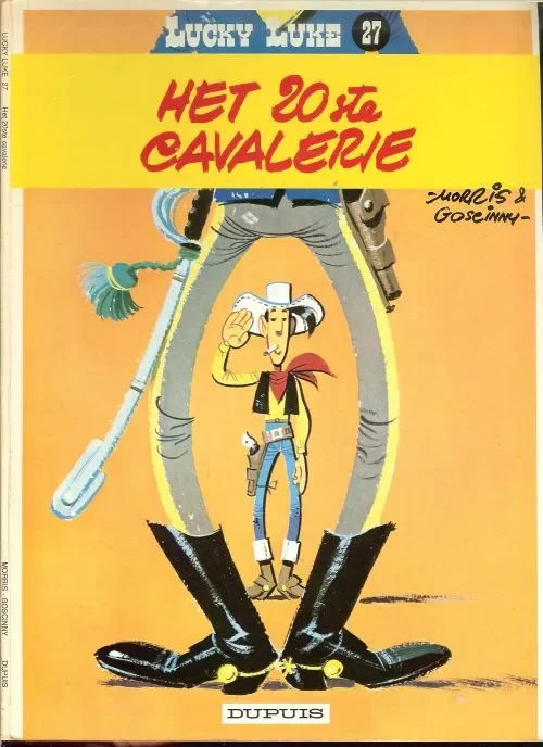 Het 20ste Cavalerie Lucky Luke 27Goscinny Rene Scenario (tekst) en Tekeningen van Morris Rechtstreeks Van De Fabrikant