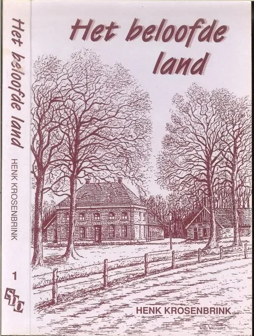 Meest Verkocht Het beloofde land Henk Krosenbrink illustratie en ontwerp voorzijde Willy Walvoort