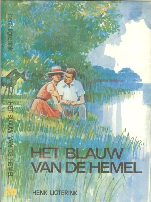 Het blauw van de hemel. Ligterink, Henk Band en omslagverzorging Bestseller