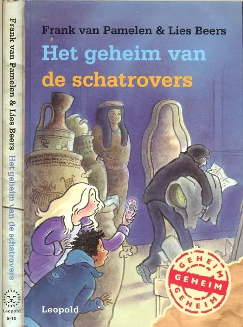 Het geheim van de schatrovers Pamelen van Frank en Lies Beers met Tekeningen van Saskia Halfmouw & Omslagontwerp Rob Galema Foto Mark Sassen Koop Vandaag