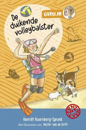De duikende volleybalster Voordeelprijs