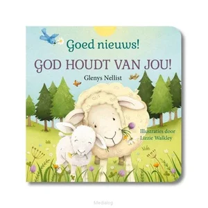 Goed Nieuws! God Houdt Van Jou! 14x14cm Beperkte Voorraad
