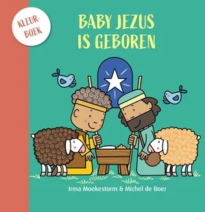 Populair Baby Jezus Is Geboren Kleurboek