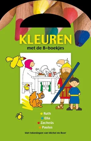 Weekendaanbieding Kleurboek B-boekje Groen