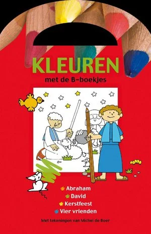 Actieprijs Kleurboek B-boekje Rood