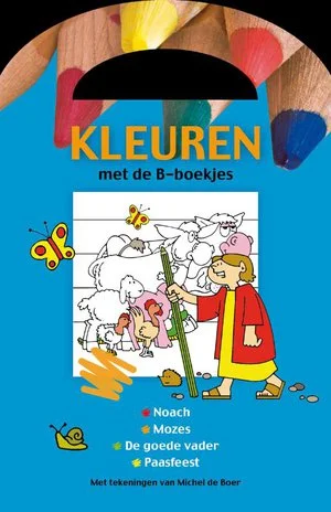 Kleurboek B-boekje Blauw Favoriet