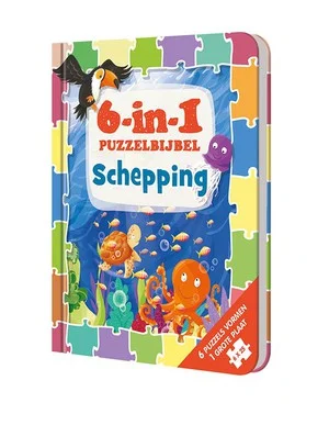 6-in-1 Puzzelbijbel Schepping Exclusieve Aanbieding