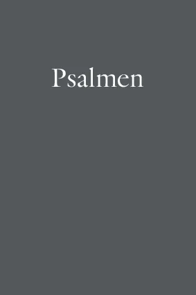 Psalmboek 1773 Klassiek Antraciet Beperkte Voorraad