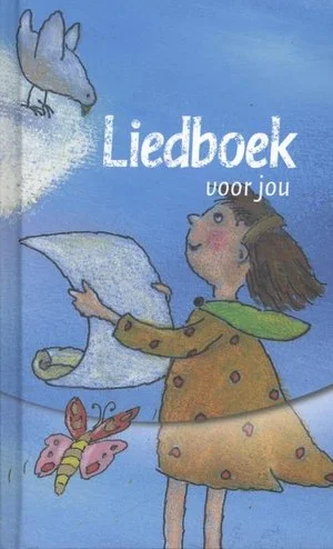 Betrouwbaar Liedboek Kind Blauw M Tekening Witsnede