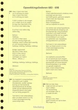 Opwekking Tekst Aanv 32 (683-698) Geperf Flitsaanbieding