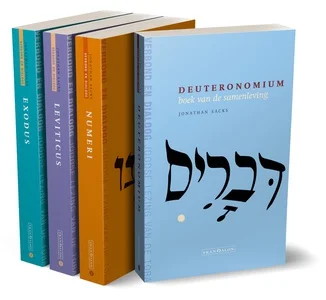 4-pak Exodus + Leviticus + Numeri + Deuteronomium Nieuw