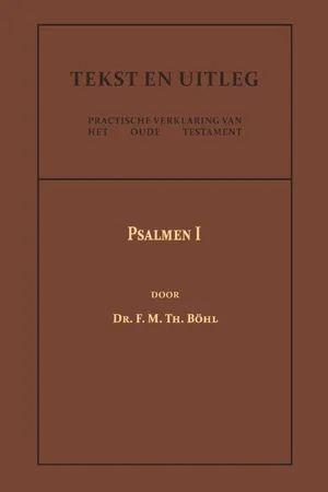 Aanbieding Psalmen I