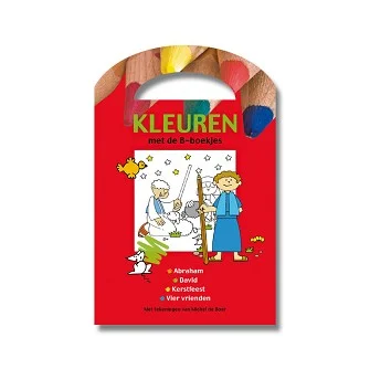 Kleurboekje rood Tijdelijk Beschikbaar