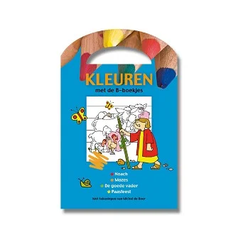 Kleurboekje blauw Snelle Levering