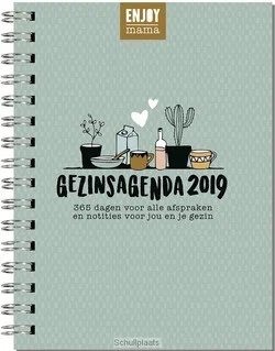 ENJOY MAMA GEZINSAGENDA 2019 Bestel Nu