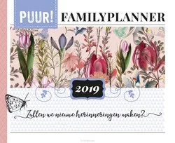 PUUR! Familyplanner / 2019 Op = Op