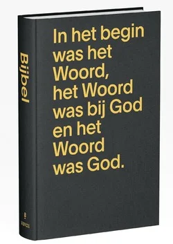 Flitsaanbieding BIJBEL NBV21 COMPACT MODERN ZWART