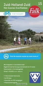 Beste Prijs ZUID-HOLLAND-ZUID FIETSKAART
