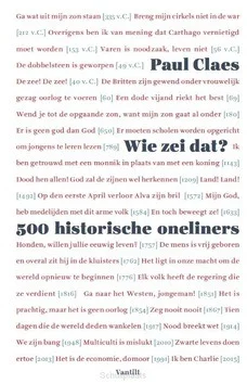 WIE ZEI DAT? Direct Verzonden