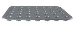 Uitverkoop TRAY PLATEAU 35 CUPS SILVERTONE