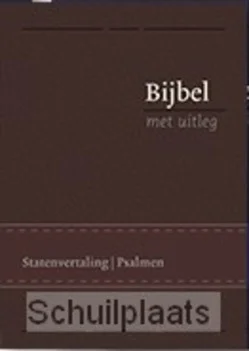 BIJBEL MET UITLEG 14X20 BRUIN, LUXE Nu Kopen