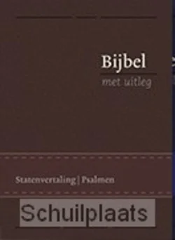 Gratis Retour BIJBEL MET UITLEG 17X24 LUXE BRUIN