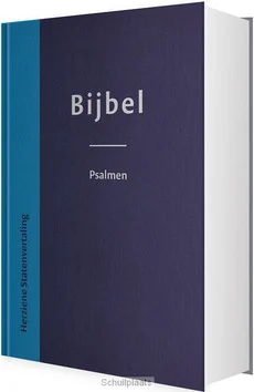 Hete Deal BIJBEL MET PSALMEN BLAUW DUOTONE 12X18CM